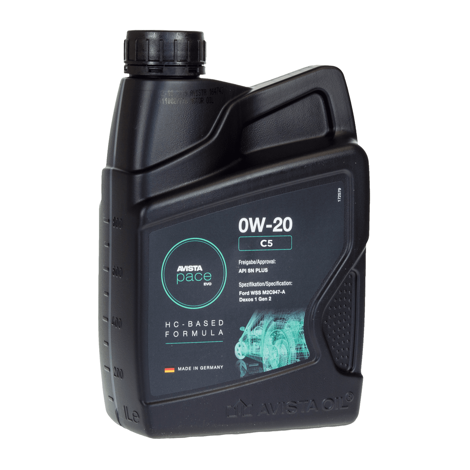 Моторное масло AVISTA PACE EVO C5 0W-20, 1л